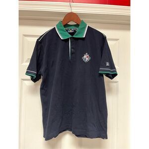 Navigate Navy Crest Yachting Polo Shirt sz XXL